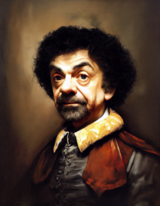 Lord Blackadder painted by Rembrandt in 1660
